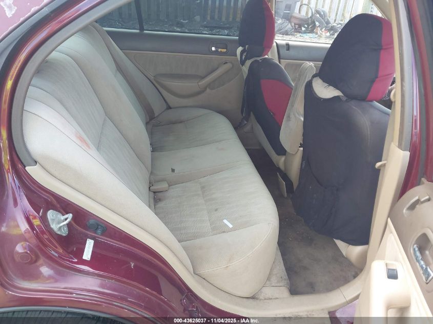 2004 Honda Civic Ex VIN: 2HGES26884H524458 Lot: 43625037