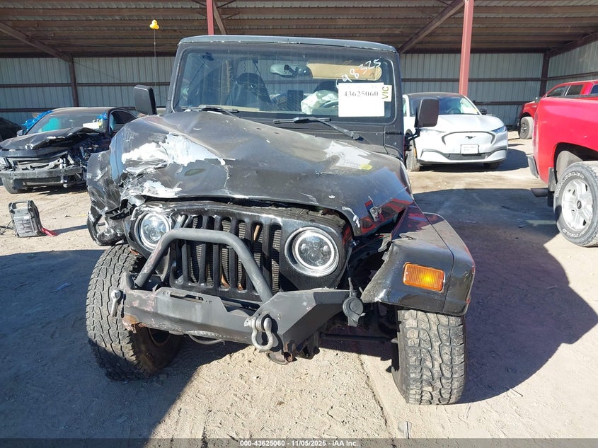 1997 Jeep Wrangler Sahara VIN: 1J4FY49S6VP503720 Lot: 43625060