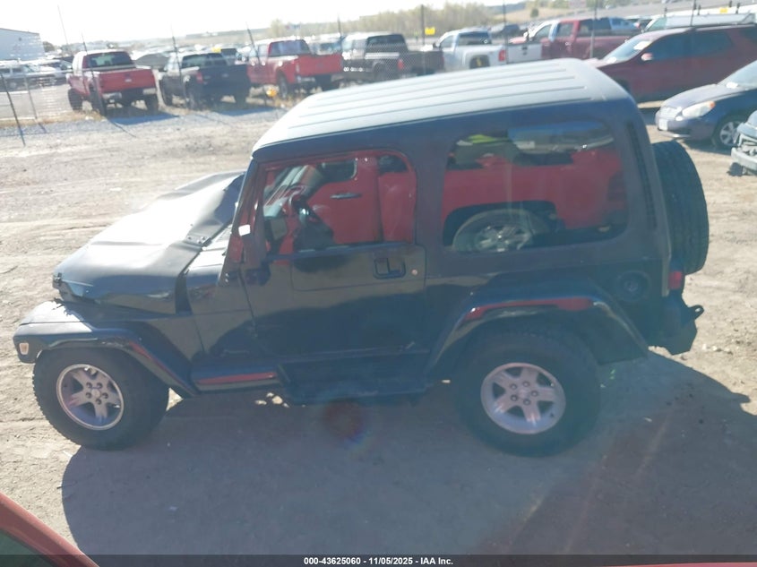 1997 Jeep Wrangler Sahara VIN: 1J4FY49S6VP503720 Lot: 43625060