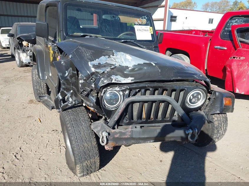 1997 Jeep Wrangler Sahara VIN: 1J4FY49S6VP503720 Lot: 43625060