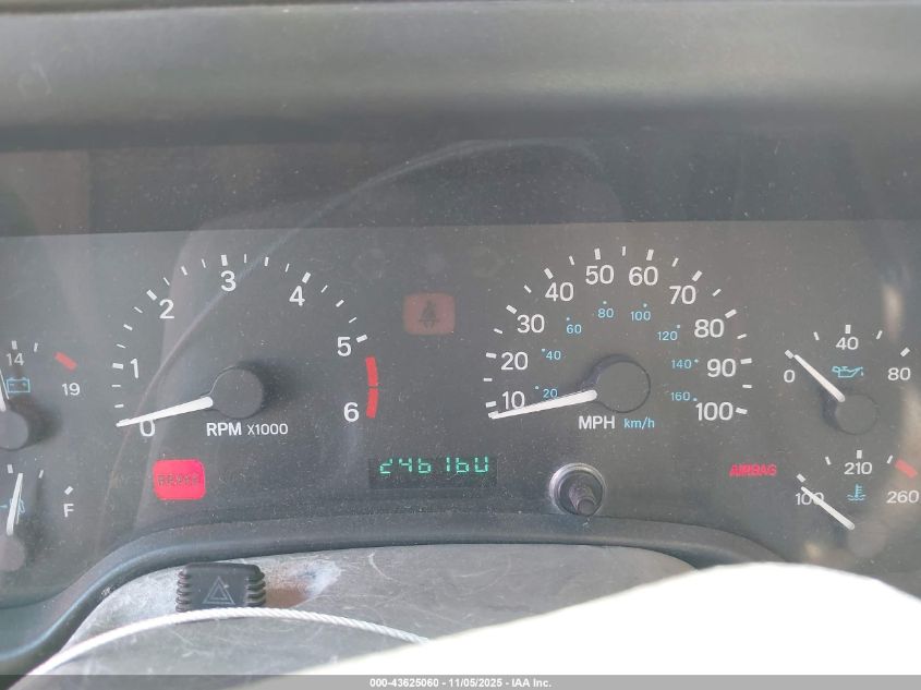 1997 Jeep Wrangler Sahara VIN: 1J4FY49S6VP503720 Lot: 43625060