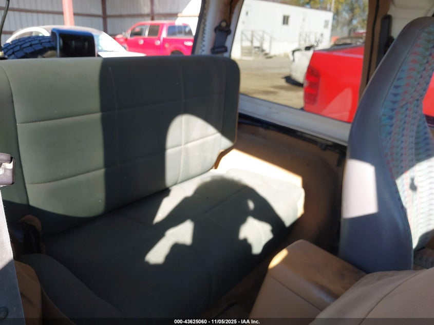 1997 Jeep Wrangler Sahara VIN: 1J4FY49S6VP503720 Lot: 43625060