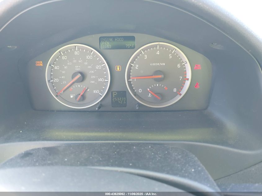 2006 Volvo S40 2.4I VIN: YV1MS382662186671 Lot: 43625062