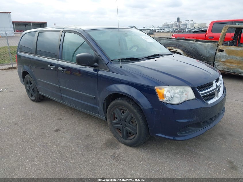 2013 DODGE GRAND CARAVAN AMERICAN VALUE PKG - 2C4RDGBG7DR714122