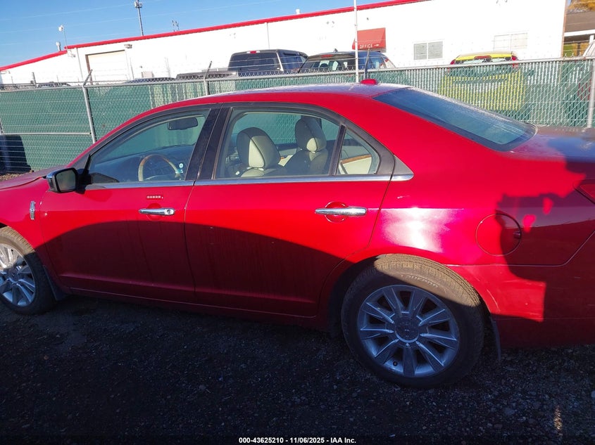 2010 Lincoln Mkz VIN: 3LNHL2GC7AR751146 Lot: 43625210