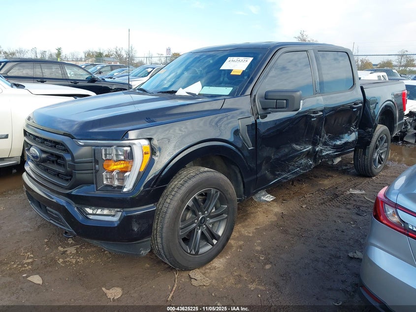 2022 FORD F-150 XLT 1FTEW1EP8NFC24735