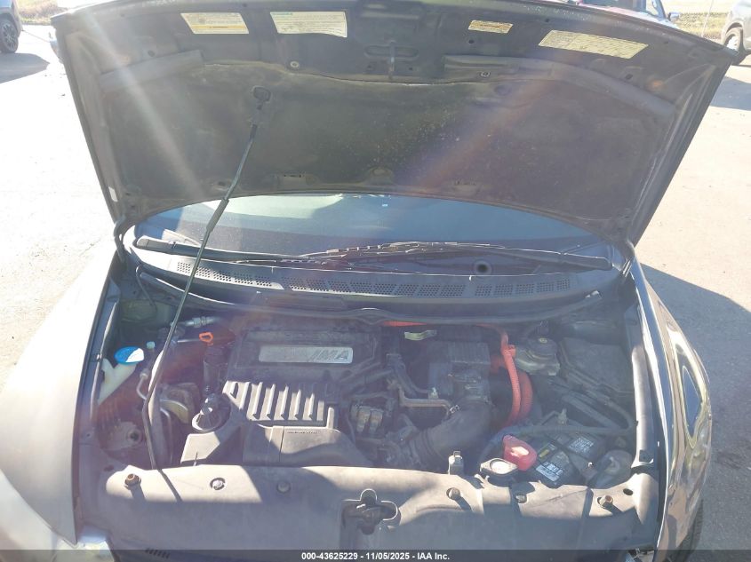 2009 Honda Civic Hybrid VIN: JHMFA36259S014588 Lot: 43625229