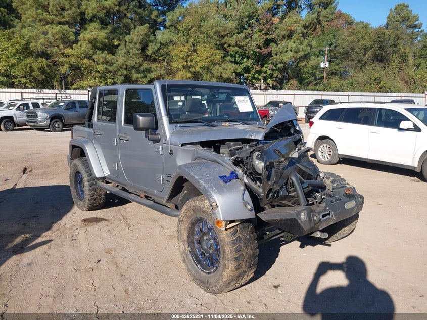 2014 Jeep Wrangler Unlimited Sport silver other flexible 1C4BJWDG0EL139194 photo #1