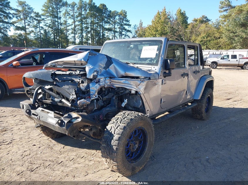 2014 Jeep Wrangler Unlimited Sport silver other flexible 1C4BJWDG0EL139194 photo #3