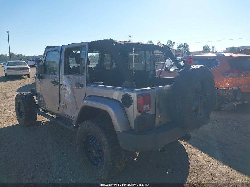 2014 Jeep Wrangler Unlimited Sport silver other flexible 1C4BJWDG0EL139194 photo #4