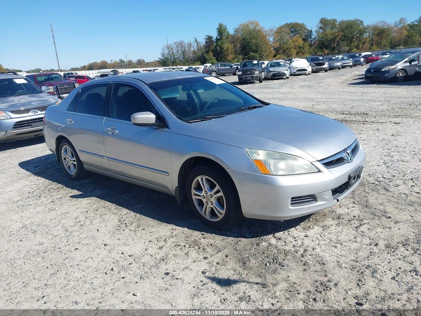 1HGCM563X7A100810 2007 Honda Accord 2.4 Se auction photo 1