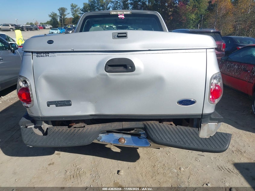 2002 Ford F-150 Xl/Xlt VIN: 1FTRF07292KB99943 Lot: 43625255