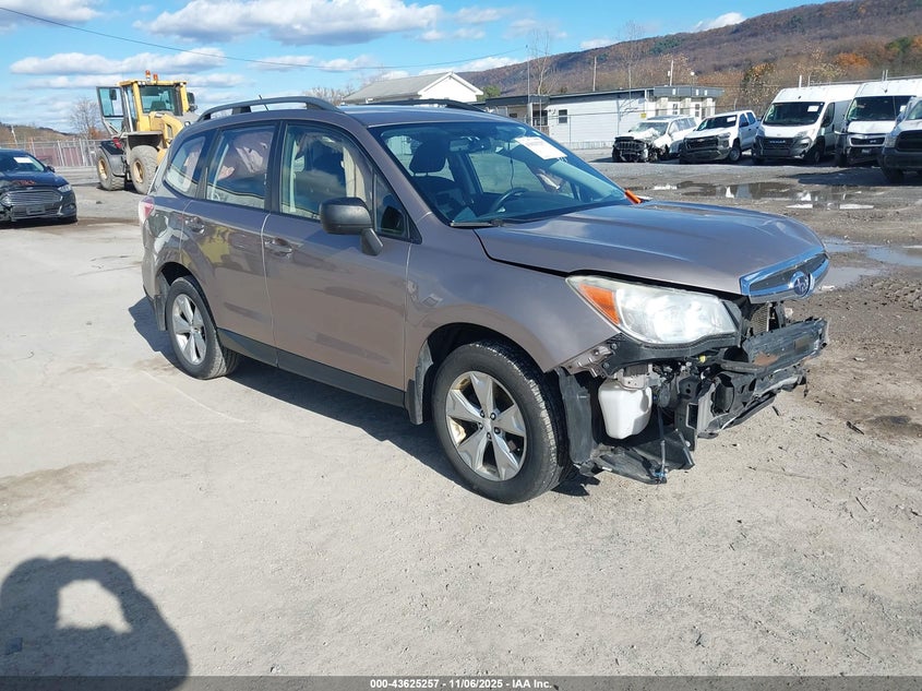 2015 SUBARU FORESTER 2.5I - JF2SJABC8FH526049