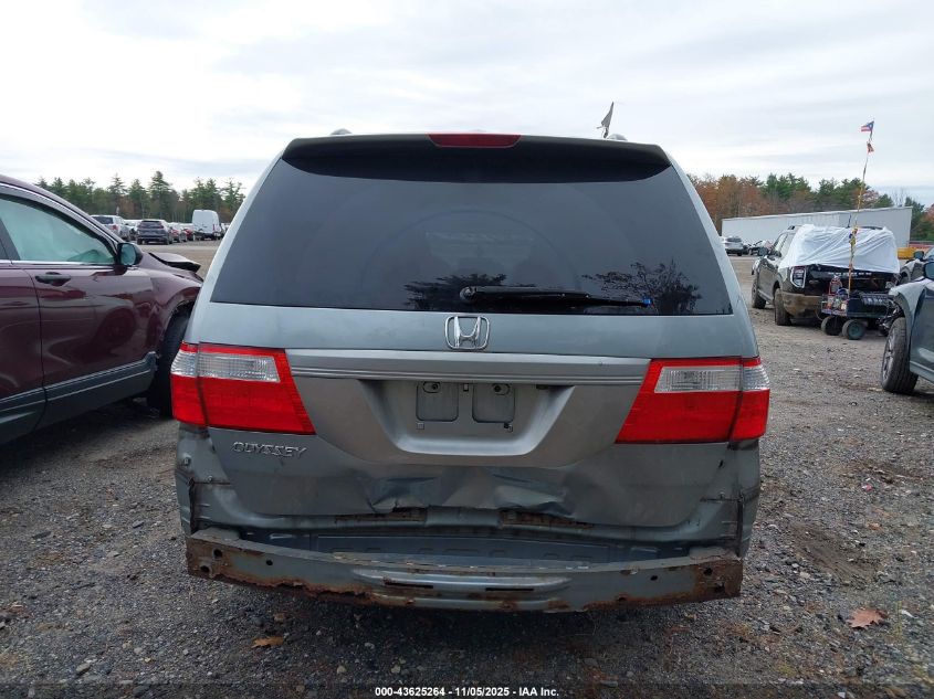 2007 Honda Odyssey Ex-L VIN: 5FNRL38747B026114 Lot: 43625264