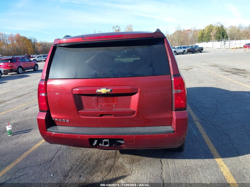 2016 CHEVROLET TAHOE LT 1GNSKBKC5GR455106