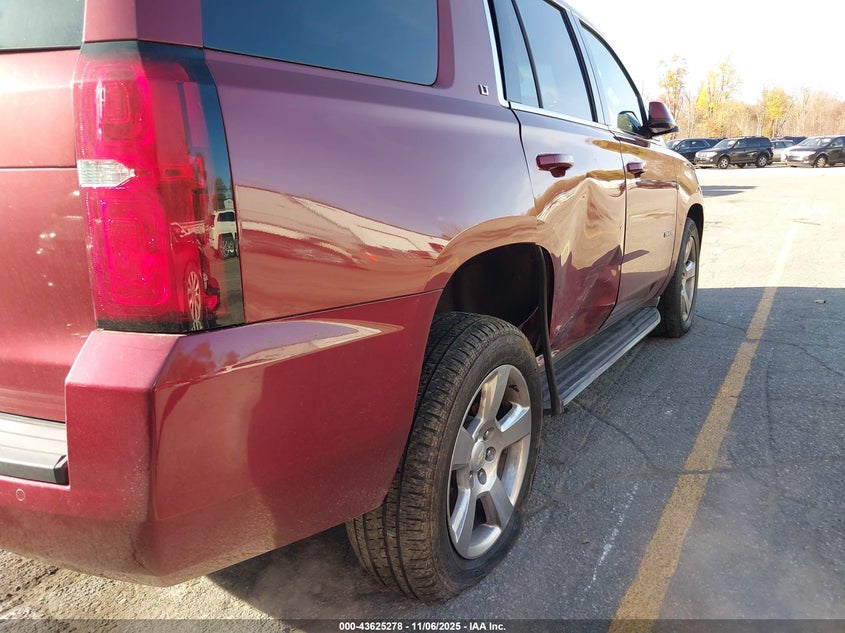 2016 CHEVROLET TAHOE LT 1GNSKBKC5GR455106
