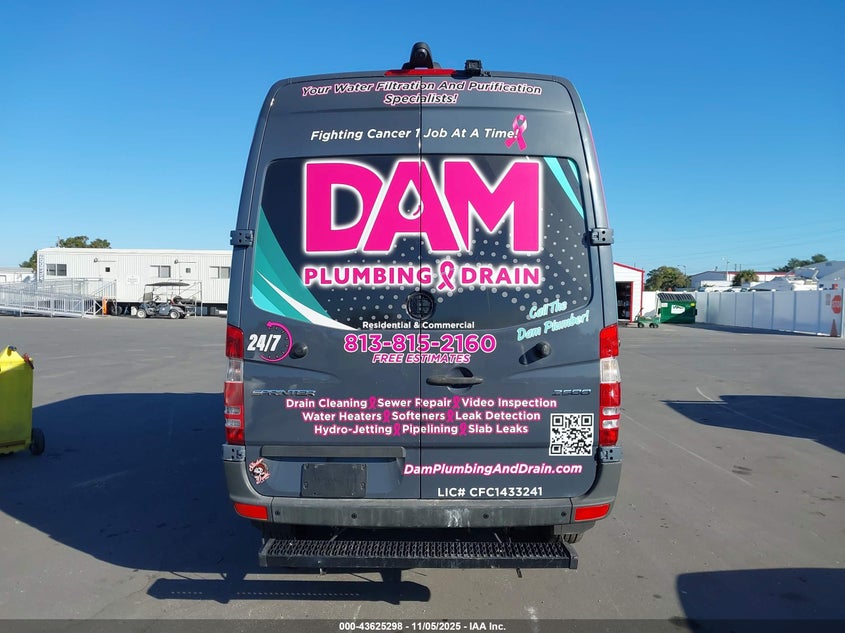 2018 Mercedes-Benz Sprinter 2500 Standard Roof V6 VIN: WD3PE7CD3JP648054 Lot: 43625298