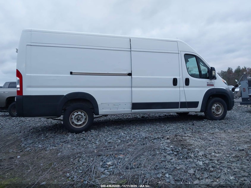 2020 Ram Promaster 3500 Cargo Van High Roof 159 Wb Ext VIN: 3C6URVJG2LE101981 Lot: 43625309