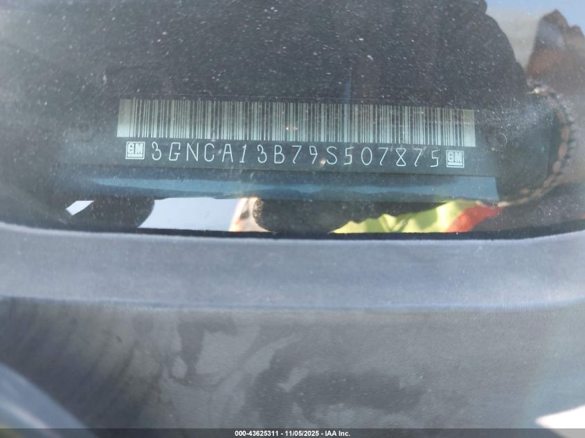2009 Chevrolet Hhr Ls VIN: 3GNCA13B79S507875 Lot: 43625311