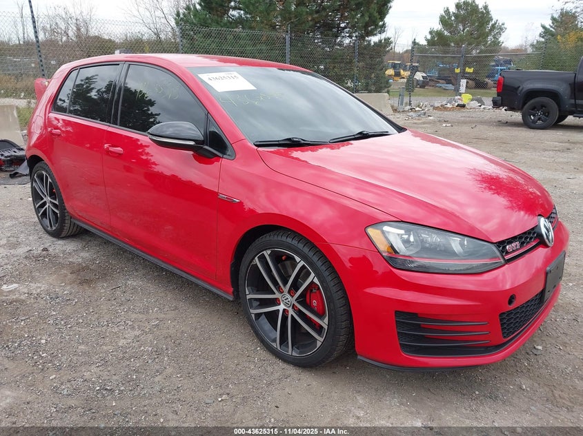 VOLKSWAGEN GOLF GTI AUTOBAHN 4-DOOR/S 4-DOOR/SE 4-DOOR/SPORT 4-DOOR