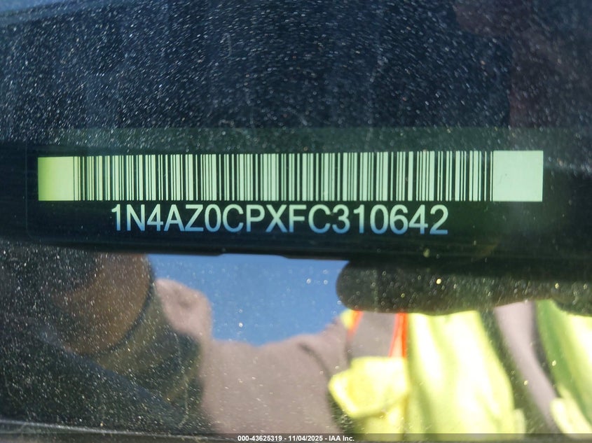 2015 NISSAN LEAF S 1N4AZ0CPXFC310642