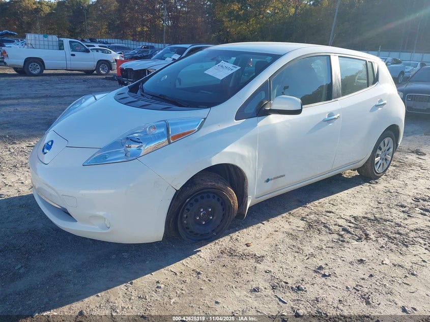 2015 NISSAN LEAF S 1N4AZ0CPXFC310642
