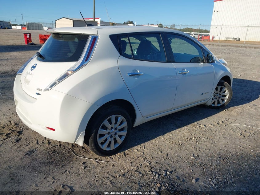 2015 NISSAN LEAF S 1N4AZ0CPXFC310642