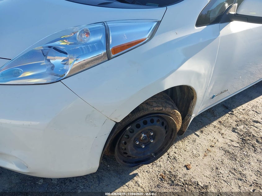 2015 NISSAN LEAF S 1N4AZ0CPXFC310642