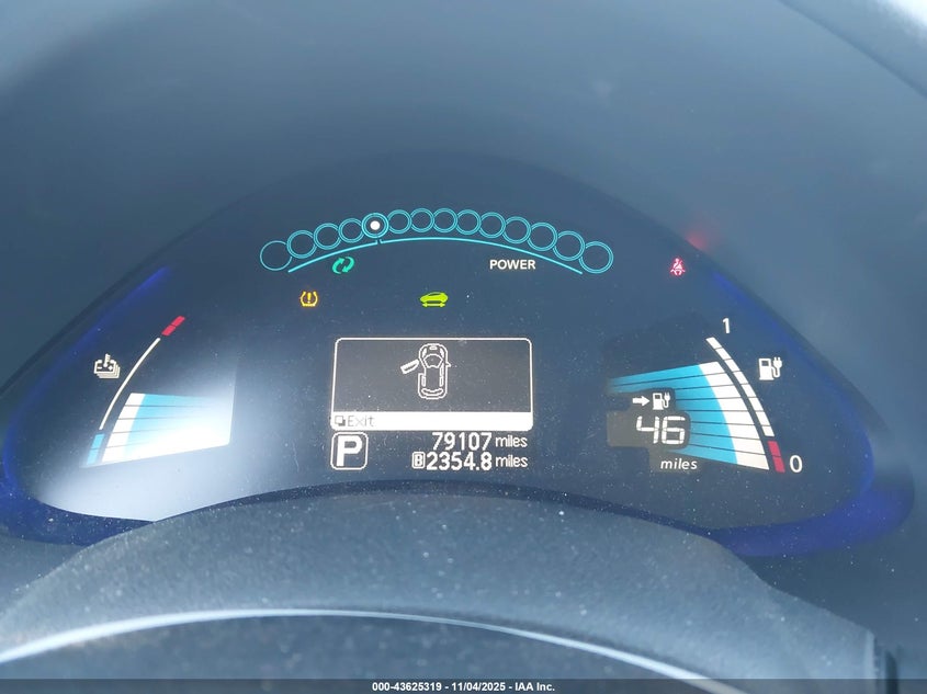 2015 NISSAN LEAF S 1N4AZ0CPXFC310642