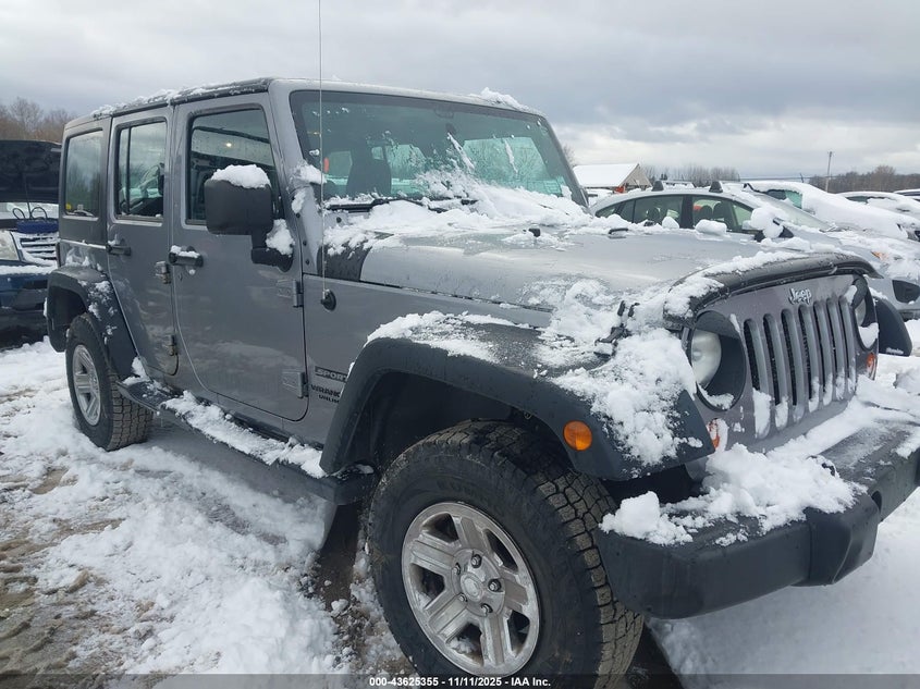 2013 JEEP WRANGLER UNLIMITED SPORT - 1C4BJWDG4DL632648