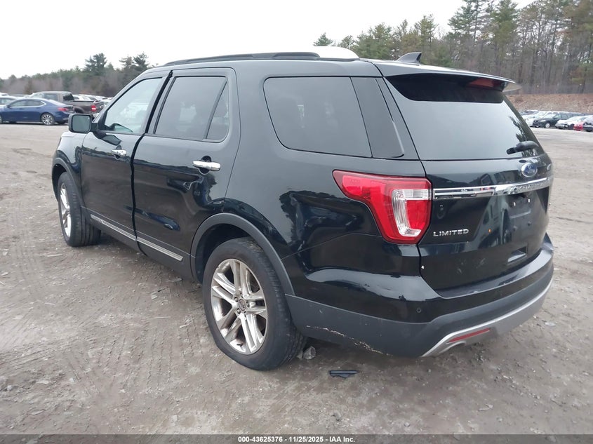 Vin: 1fm5k8fh6ggc63232, lot: 44120506, ford explorer limited 20163
