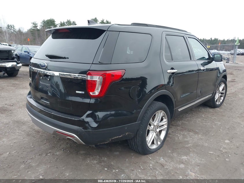 Vin: 1fm5k8fh6ggc63232, lot: 44120506, ford explorer limited 20164