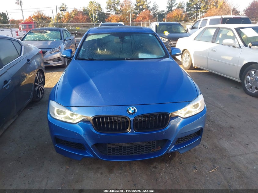 2013 BMW 335I WBA3A9G51DNP36967