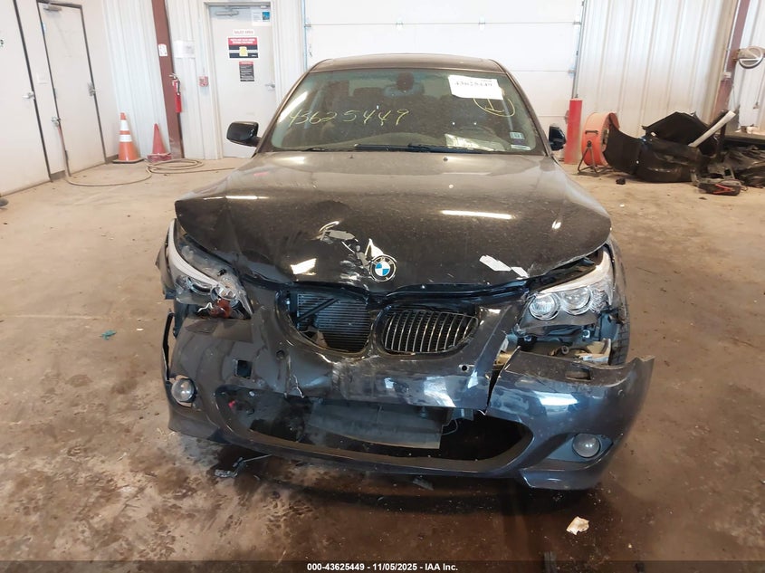 2008 BMW 550I VIN: WBANW535X8CT54138 Lot: 43625449