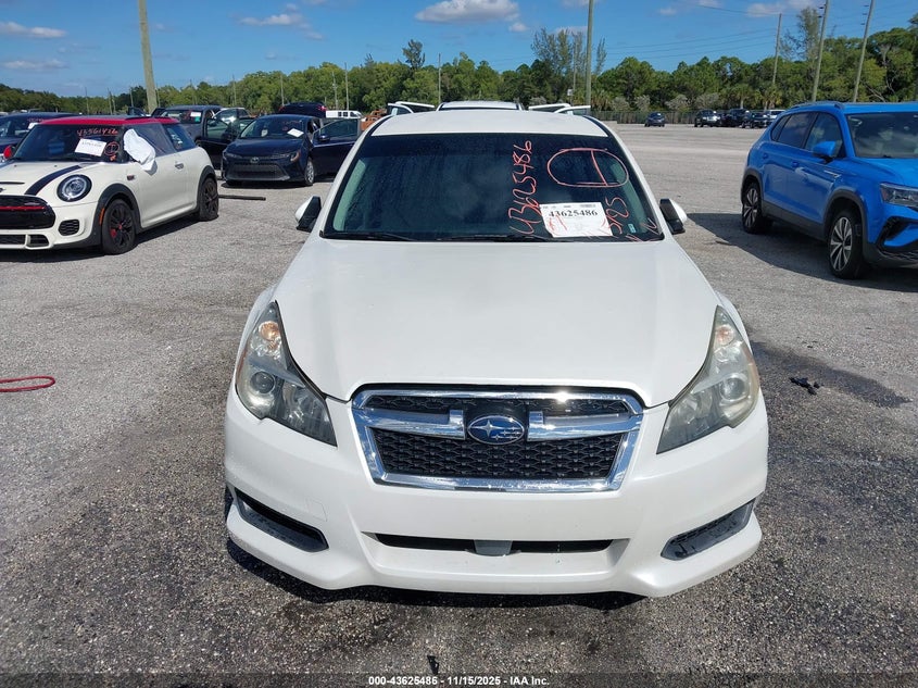 2014 Subaru Legacy 2.5I VIN: 4S3BMAA61E1002346 Lot: 43625486