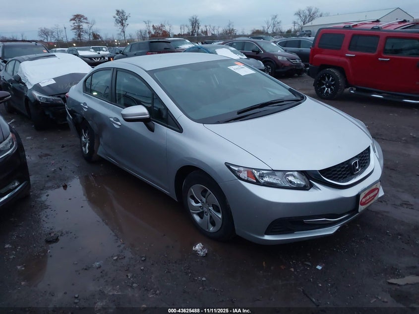 2014 HONDA CIVIC LX - 2HGFB2F54EH554097