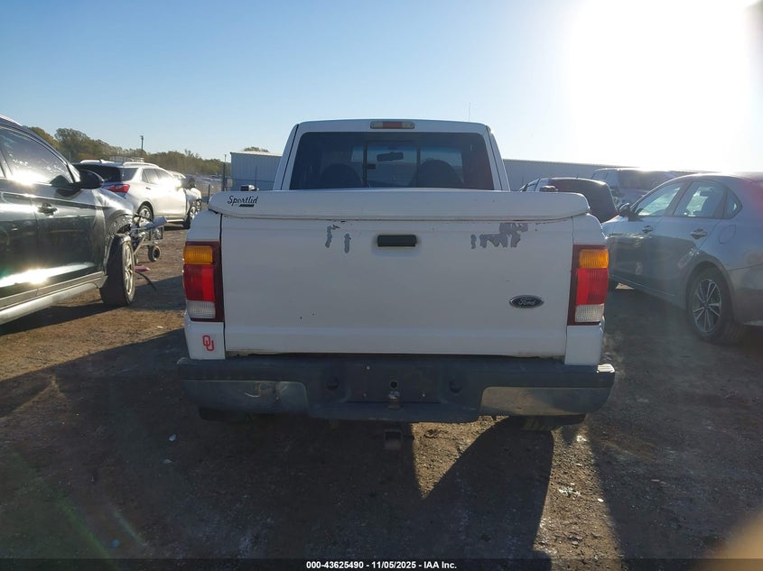 1999 Ford Ranger Xl/Xlt VIN: 1FTYR14V7XPB65694 Lot: 43625490