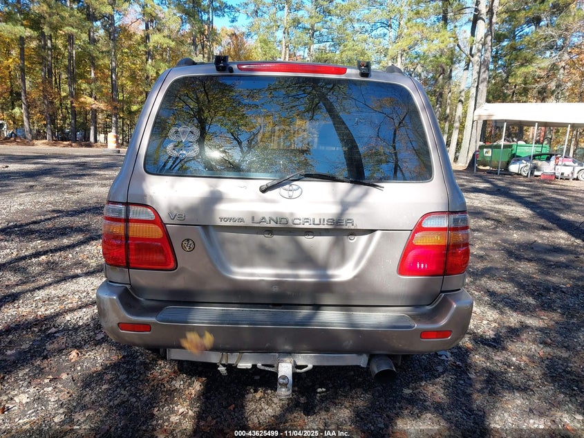 2001 Toyota Land Cruiser VIN: JTEHT05J912000978 Lot: 43625499