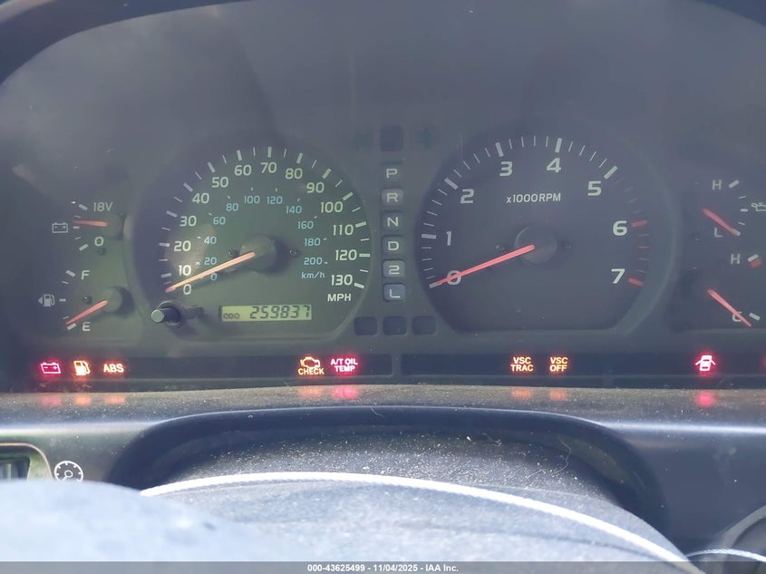 2001 Toyota Land Cruiser VIN: JTEHT05J912000978 Lot: 43625499