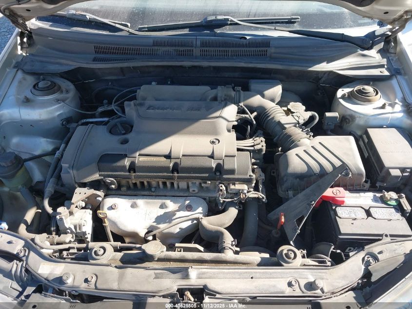 2009 Kia Spectra Lx VIN: KNAFE221895659535 Lot: 43625505