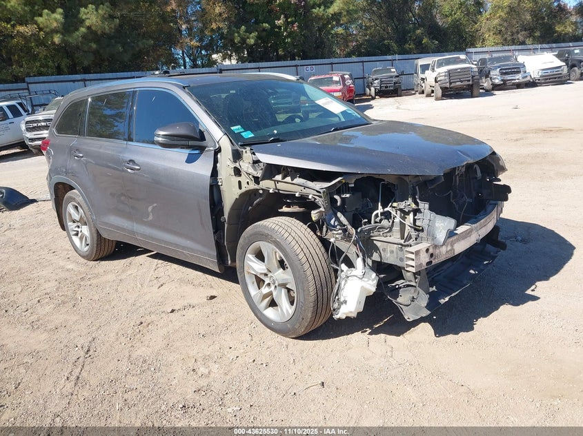 2017 TOYOTA HIGHLANDER LIMITED - 5TDDZRFH1HS401963