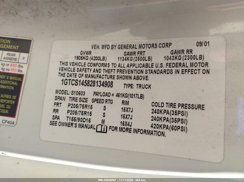 2008 Nissan 350Z Touring VIN: JN1BZ34D08M706499 Lot: 43625557