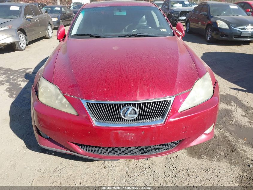 2006 Lexus Is 250 VIN: JTHCK262962004149 Lot: 43625593