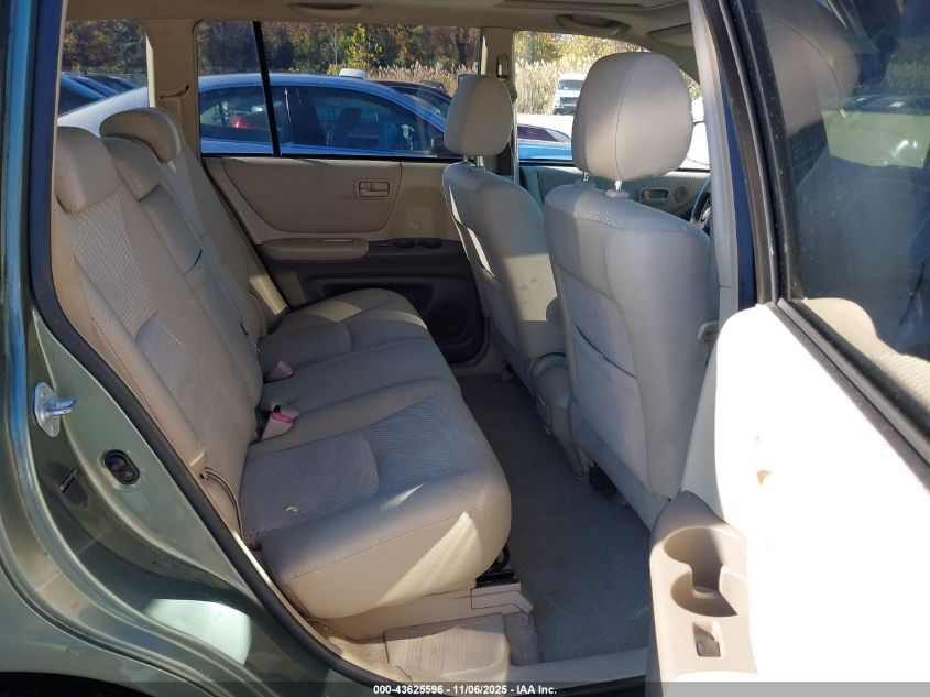 2007 Toyota Highlander V6 VIN: JTEEP21A270212666 Lot: 43625596