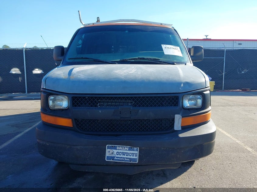 2008 Chevrolet Express Work Van VIN: 1GCGG25C481131656 Lot: 43625665