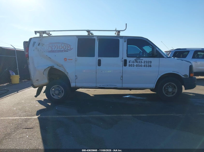2008 Chevrolet Express Work Van VIN: 1GCGG25C481131656 Lot: 43625665