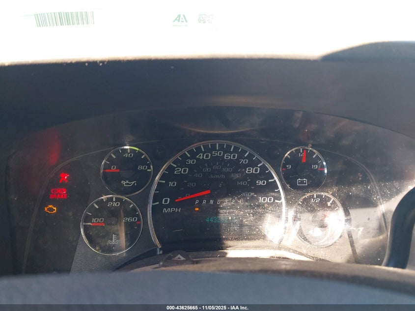 2008 Chevrolet Express Work Van VIN: 1GCGG25C481131656 Lot: 43625665