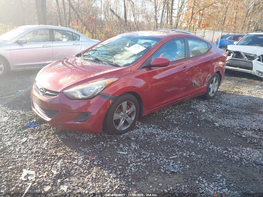 2012 Hyundai Elantra Gls (Ulsan Plant) VIN: KMHDH4AE4CU293227 Lot: 43625677