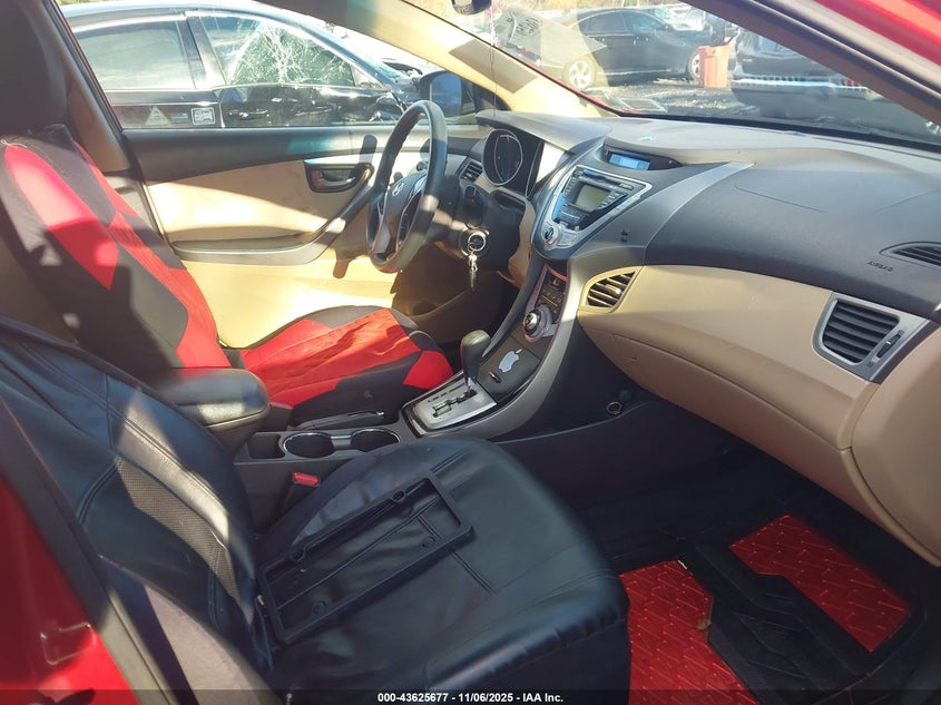 2012 Hyundai Elantra Gls (Ulsan Plant) VIN: KMHDH4AE4CU293227 Lot: 43625677