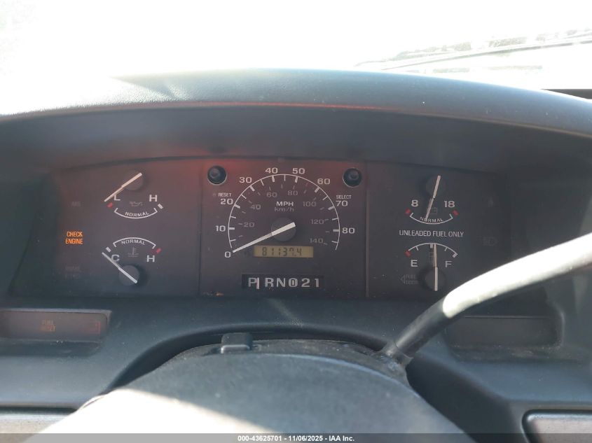 1993 Ford F150 VIN: 1FTEF15N9PNA54473 Lot: 43625701